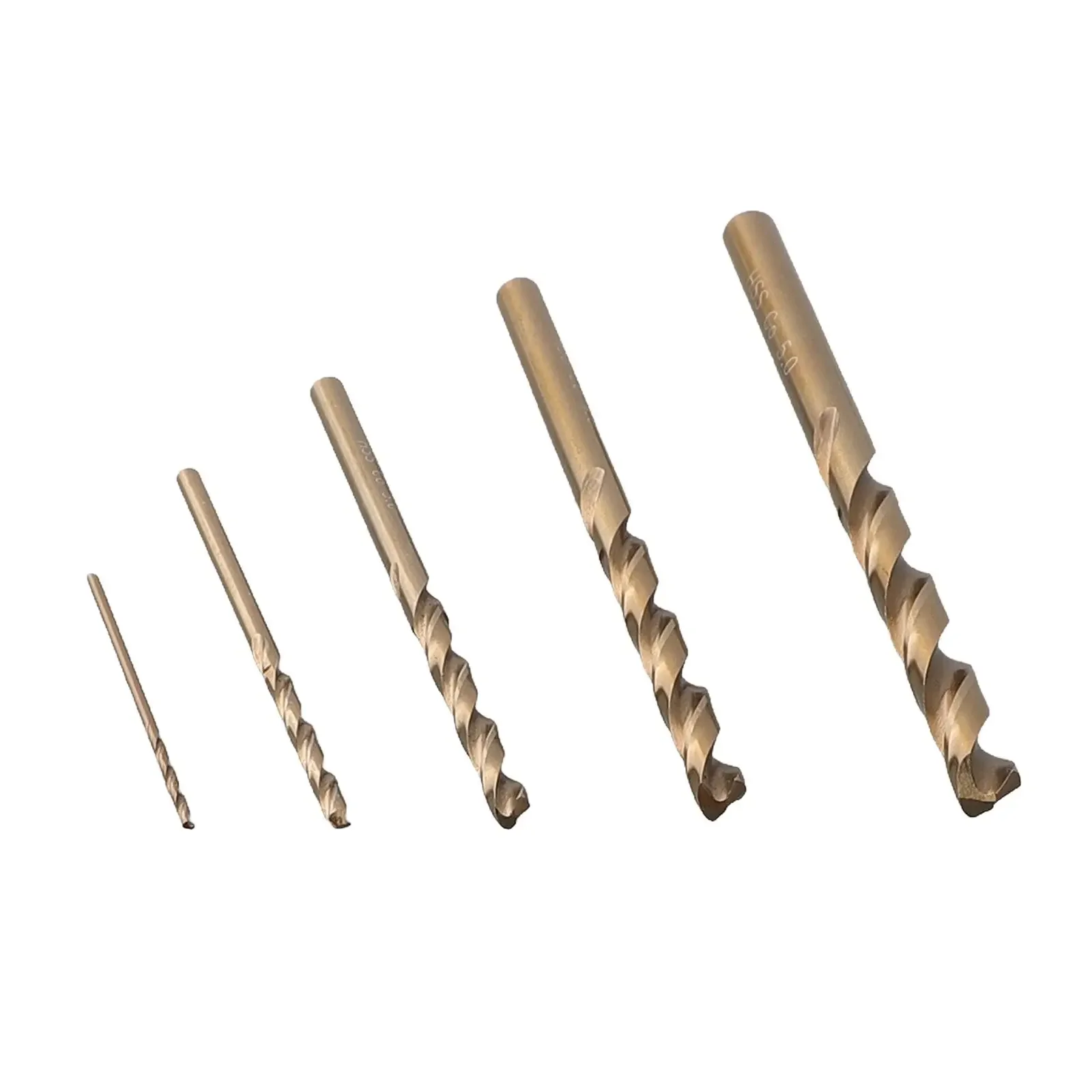 5pcs HSS M35 Cobalt Drill Bit 1-5mm Twists Drill Bit For Metal Stainless Steel Drilling Cutter For High Tensile Steels Drill Bit
5pcs HSS M35 Cobalt Drill Bit 1-5mm Twists Drill Bit For Metal Stainless Steel Drilling Cutter For High Tensile Steels Drill Bit