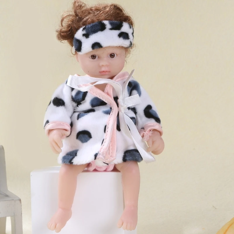 6-дюймовая портативная кукла-реборн, жизнь как кукла для маленьких девочек, игрушка для детей, игра для родителей, кукла
6-дюймовая портативная кукла-реборн, жизнь как кукла для маленьких девочек, игрушка для детей, игра для родителей, кукла