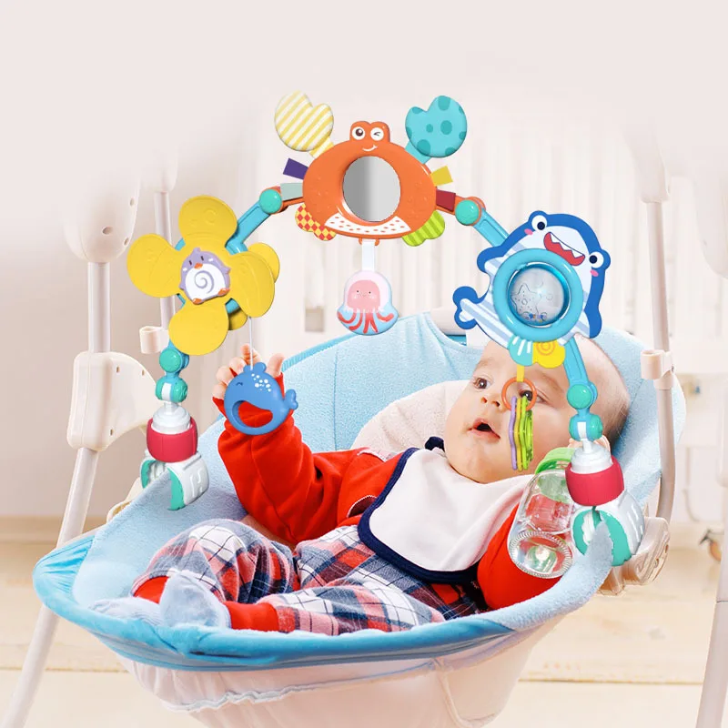 Montessori Baby Stroller Arch Toy Newborns Sensory Activity Adjustable for Bouncers Car Safe Seat Bed Hanging Rattles Toys
Montessori Baby Stroller Arch Toy Newborns Sensory Activity Adjustable for Bouncers Car Safe Seat Bed Hanging Rattles Toys