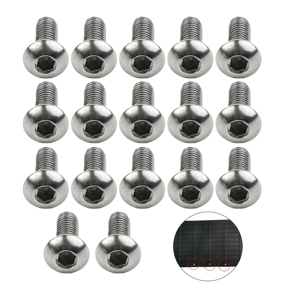 17Pcs Electric Scooter Steel Bolts For Xiaomi M365 Bottom Board Screws 3*8mm Durable And Practica Scooter Bolts
17Pcs Electric Scooter Steel Bolts For Xiaomi M365 Bottom Board Screws 3*8mm Durable And Practica Scooter Bolts