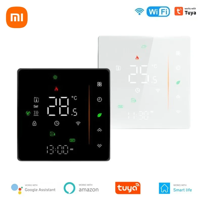 

Xiaomi Tuya Smart Home Thermoregulator WIFI Warm Floor Thermostat For Electric Heating Temperature Controller Gas Boiler Yandex