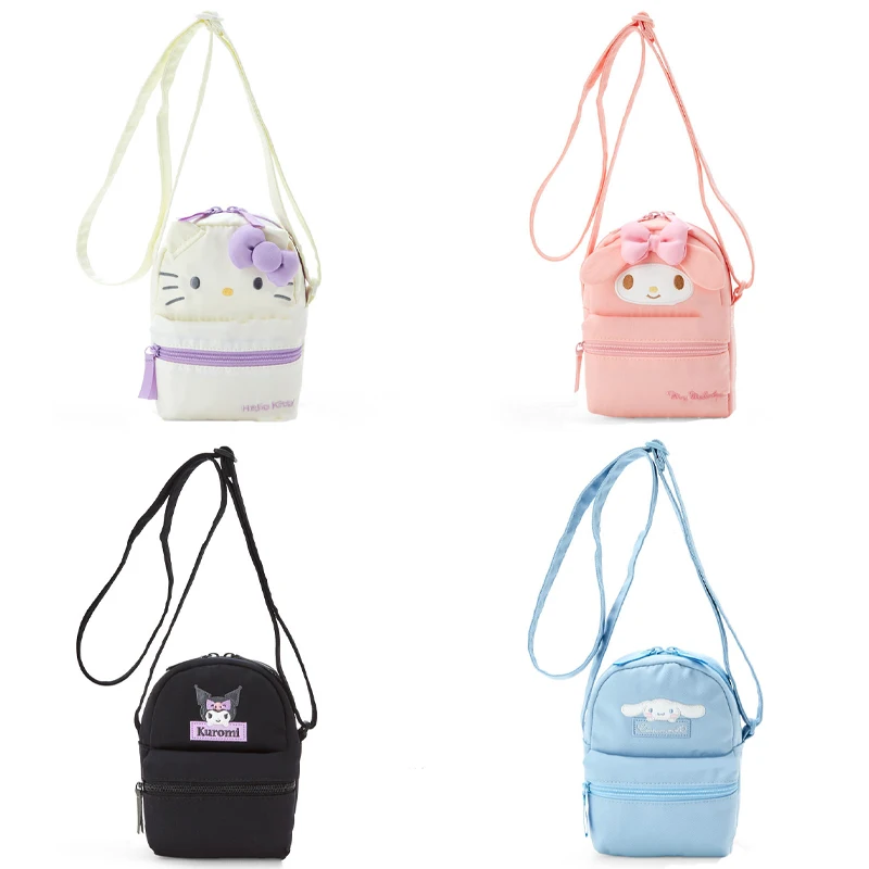 Новинка Sanrios мультфильм Kawaii Мобильный телефон Bag Kuromi Hellokittys My Melody компактные Модные Удобные сумки через плечо с вышивкой
Новинка Sanrios мультфильм Kawaii Мобильный телефон Bag Kuromi Hellokittys My Melody компактные Модные Удобные сумки через плечо с вышивкой