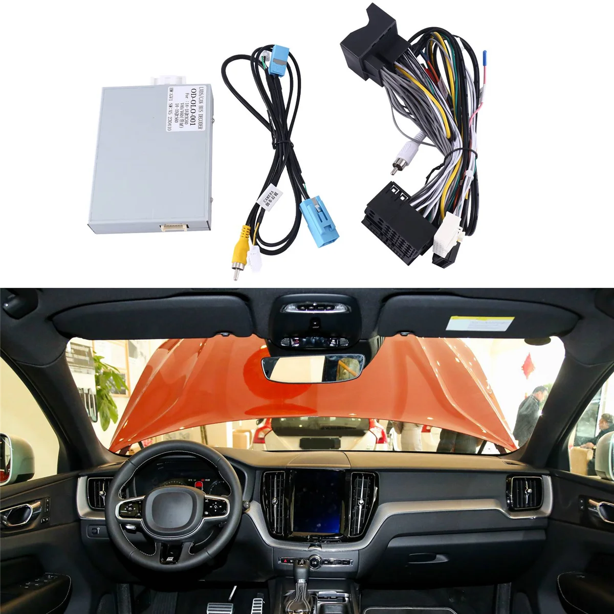 Car Radio Cable CAN Bus Adapter Wiring Harness Power Connector for Volvo XC60 S80L V60 V40 S60L S60 2014
Car Radio Cable CAN Bus Adapter Wiring Harness Power Connector for Volvo XC60 S80L V60 V40 S60L S60 2014