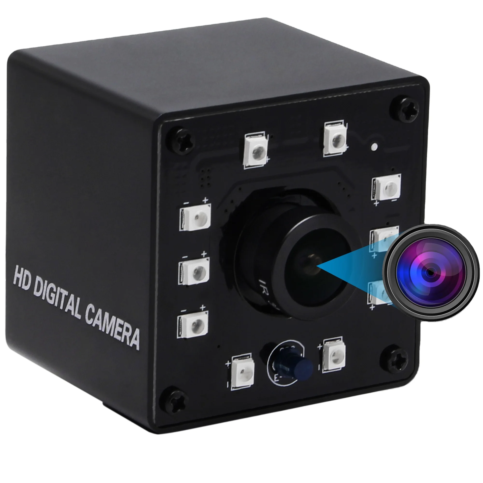 

100fps Night Vision USB Camera 1/2.7" CMOS OV2710 Web Cam Full HD 1080P USB with Camera Mini Infrared Webcam with IR Cut