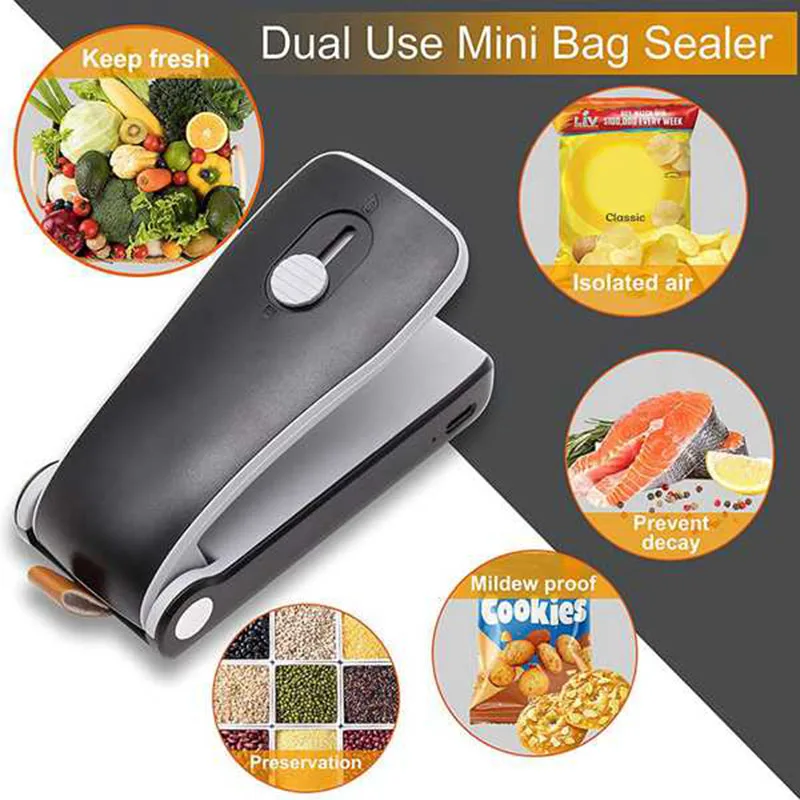Cikuso Heat Bag Sealing Machine Package Sealer Bags Thermal Plastic Food Bag Closure Portable Sealer Packing Kitchen Accessories
Cikuso Heat Bag Sealing Machine Package Sealer Bags Thermal Plastic Food Bag Closure Portable Sealer Packing Kitchen Accessories