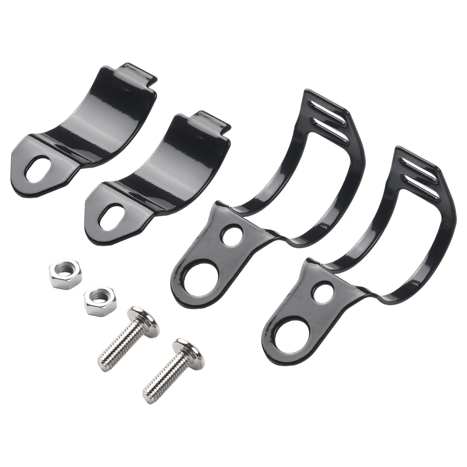 Durable Motorcycle Turn Signal Light Mount Bracket for Motorbike Front Fork 2pcs Corrosion resistant Black and Silver
Durable Motorcycle Turn Signal Light Mount Bracket for Motorbike Front Fork 2pcs Corrosion resistant Black and Silver
