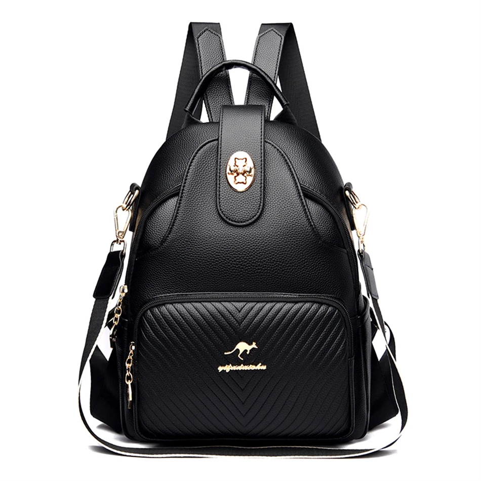 Luxury Women Backpacks Purses 2023 Trend Soft Leather Female Travel Shoulder Bags Rucksack High Quality School Bags for Girls
Luxury Women Backpacks Purses 2023 Trend Soft Leather Female Travel Shoulder Bags Rucksack High Quality School Bags for Girls
