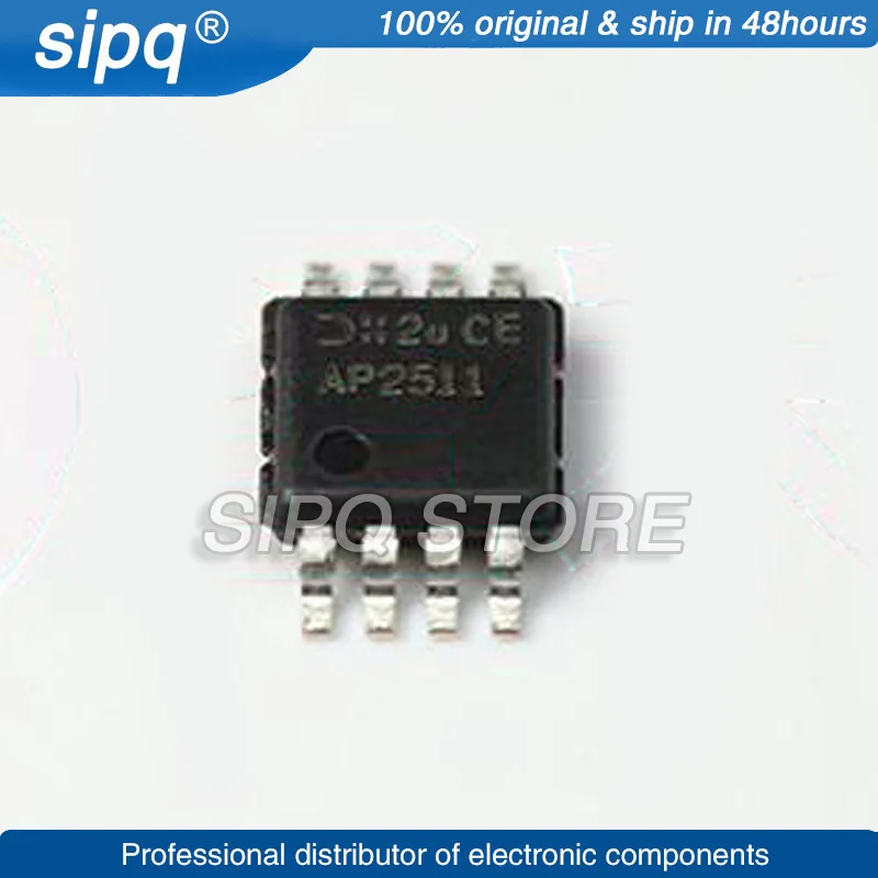 50PCS/LOT AP2511MP-13 AP2511MP AP2511 MSOP-8-EP Brand New and Original In Stock Authentic Product
50PCS/LOT AP2511MP-13 AP2511MP AP2511 MSOP-8-EP Brand New and Original In Stock Authentic Product