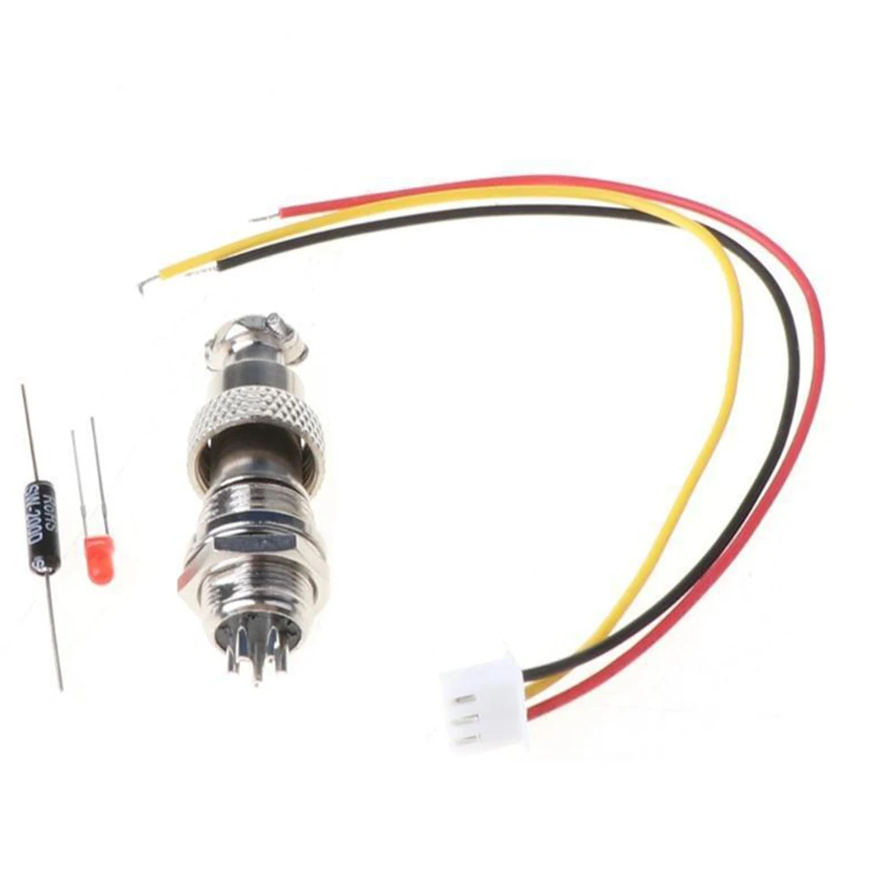 PCB Board Attemperator 12-24V 6.7x2.5x2.3cm T12 Heating Indicator Light Digital Soldering Iron Electrical
PCB Board Attemperator 12-24V 6.7x2.5x2.3cm T12 Heating Indicator Light Digital Soldering Iron Electrical