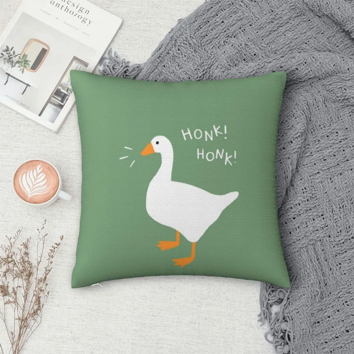 Honk Honk Goose Pillowcase Polyester Pillows Cover Cushion Comfort Throw Pillow Sofa Decorative Cushions Used for Home Bedroom
Honk Honk Goose Pillowcase Polyester Pillows Cover Cushion Comfort Throw Pillow Sofa Decorative Cushions Used for Home Bedroom