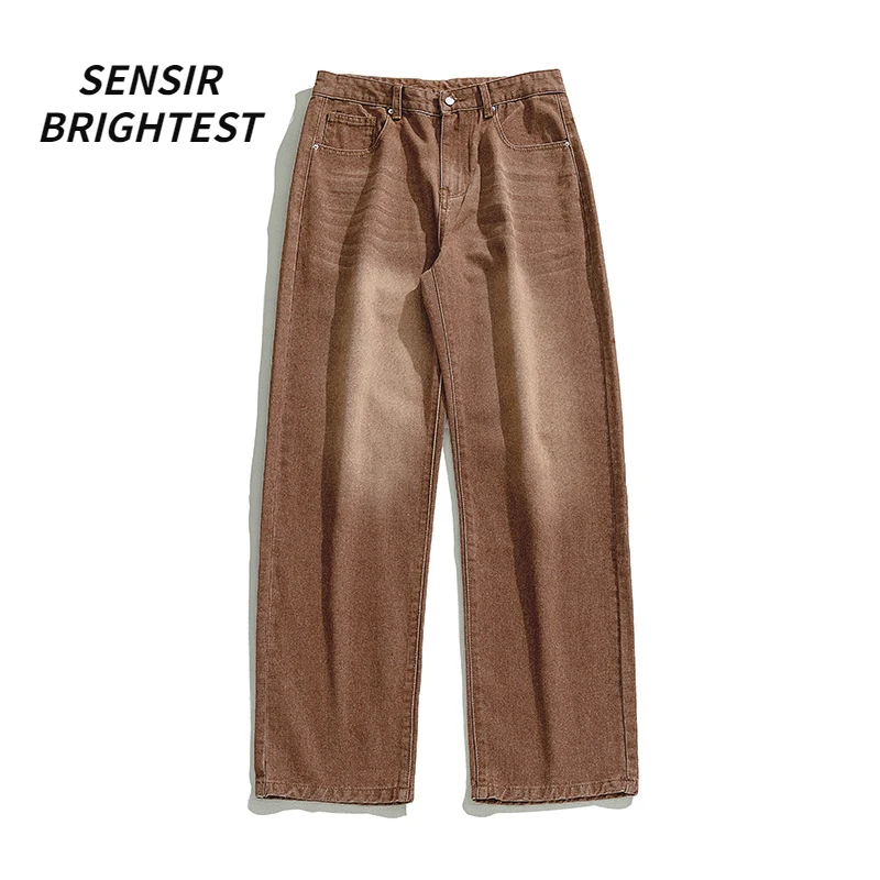 Men's Straight High Street Retro Wash Jeans Spring New Loose Old Joker Tide Pants Men
Men's Straight High Street Retro Wash Jeans Spring New Loose Old Joker Tide Pants Men