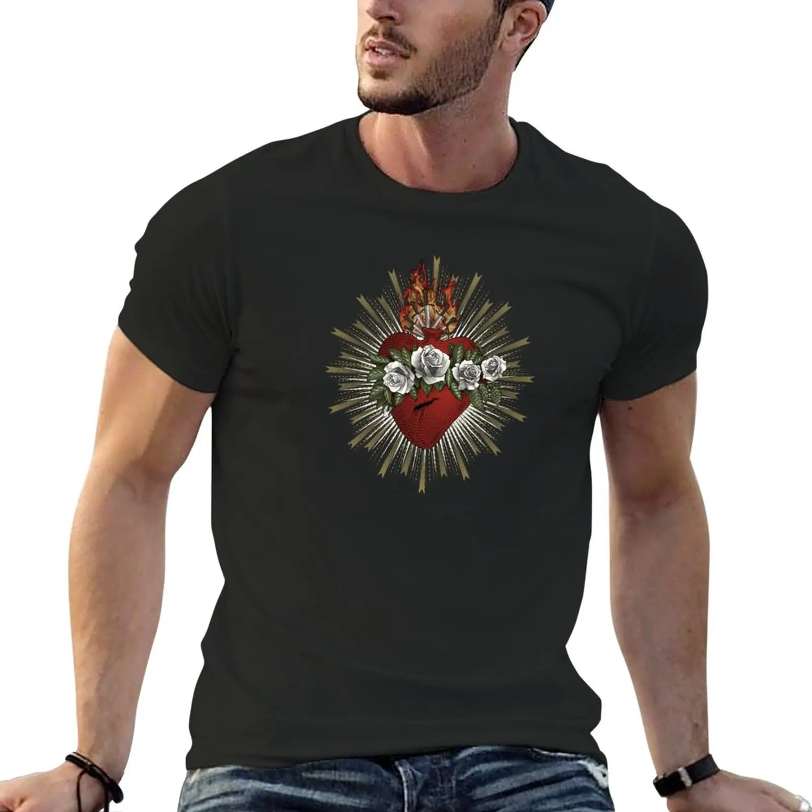 New Immaculate Heart of Virgin Mary T-Shirt man clothes oversized t shirts Anime t-shirt aesthetic clothes mens workout shirts
New Immaculate Heart of Virgin Mary T-Shirt man clothes oversized t shirts Anime t-shirt aesthetic clothes mens workout shirts