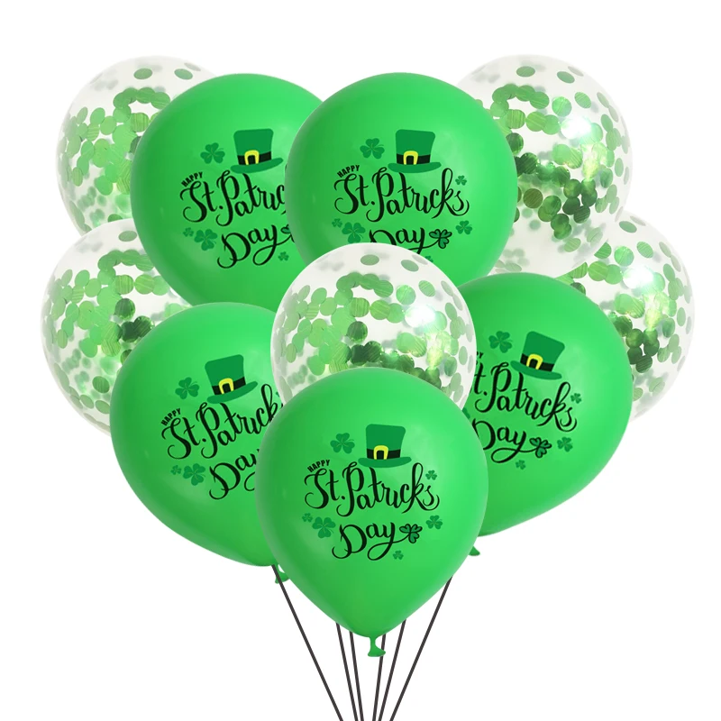 10 шт. 12 дюймов St. Светлые латексные воздушные шары, украшение в Ирландском стиле, день Патрика, товары для дома
10 шт. 12 дюймов St. Светлые латексные воздушные шары, украшение в Ирландском стиле, день Патрика, товары для дома