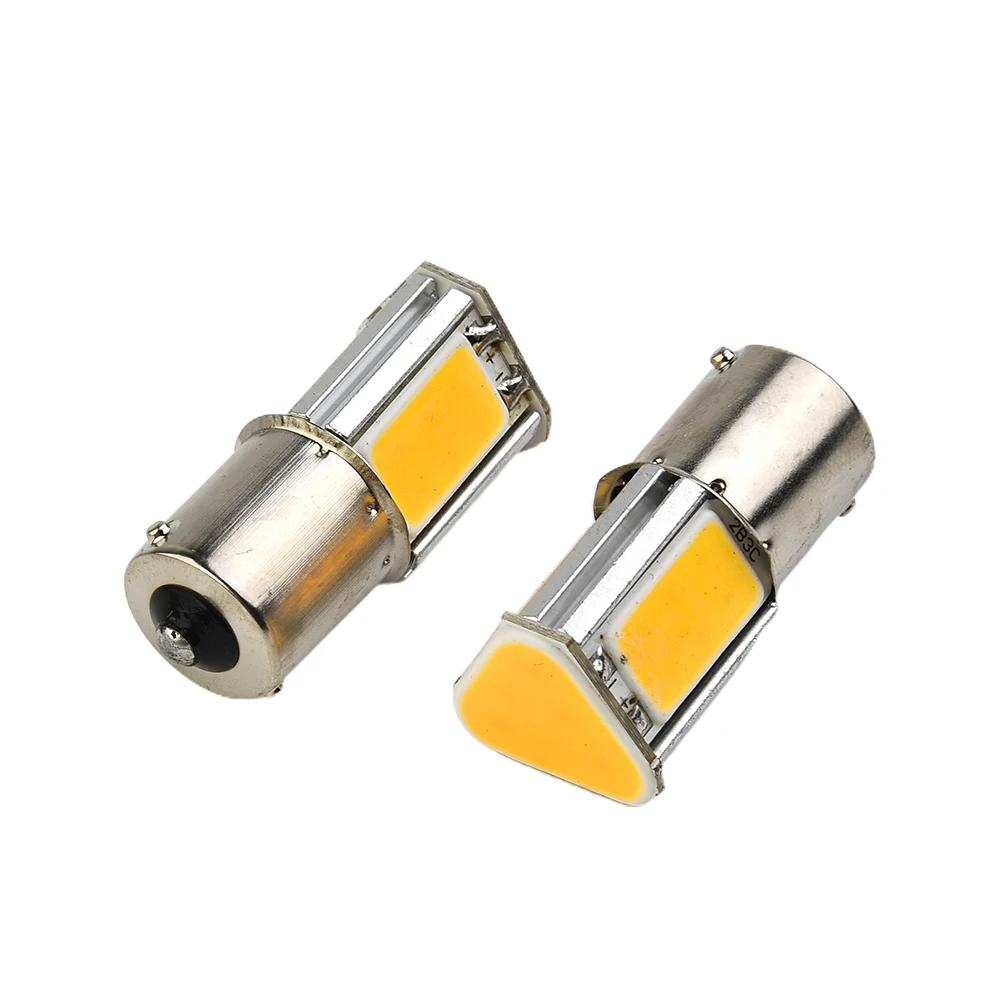 4pcs/set Car Turn Signals Lights Amber 1156 G18 BA15s 4 COB LED Bulb Directional Lamp 12V DC Car Accessories Supply
4pcs/set Car Turn Signals Lights Amber 1156 G18 BA15s 4 COB LED Bulb Directional Lamp 12V DC Car Accessories Supply