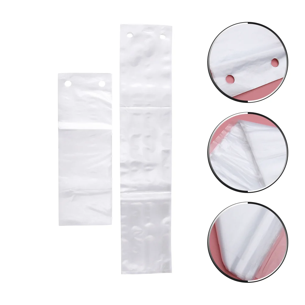 

Wet Bags Replacement Refills: Transparent Folding Storage Bag Small Wrappers 200pcs Waterproof for Rainy Day