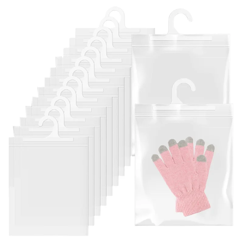 10pcs Three Sizes Hanging Storage Bags Clear Plastic Bags with Hooks Transparent Hanging Storage Bags
10pcs Three Sizes Hanging Storage Bags Clear Plastic Bags with Hooks Transparent Hanging Storage Bags