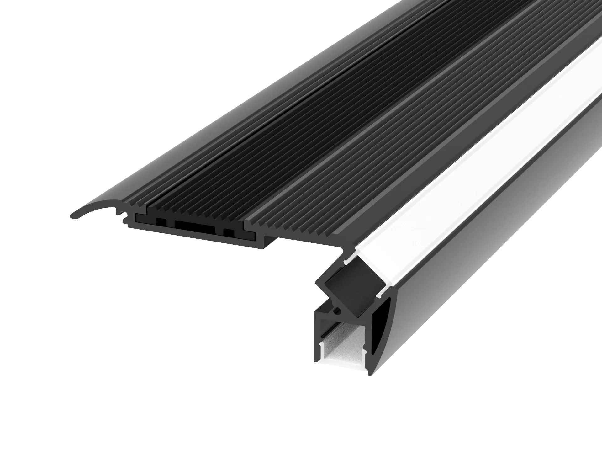 1M/PCS Top Quality Anti-slip Up and Down lighting anodized Aluminum led stair nose light for cinema
1M/PCS Top Quality Anti-slip Up and Down lighting anodized Aluminum led stair nose light for cinema