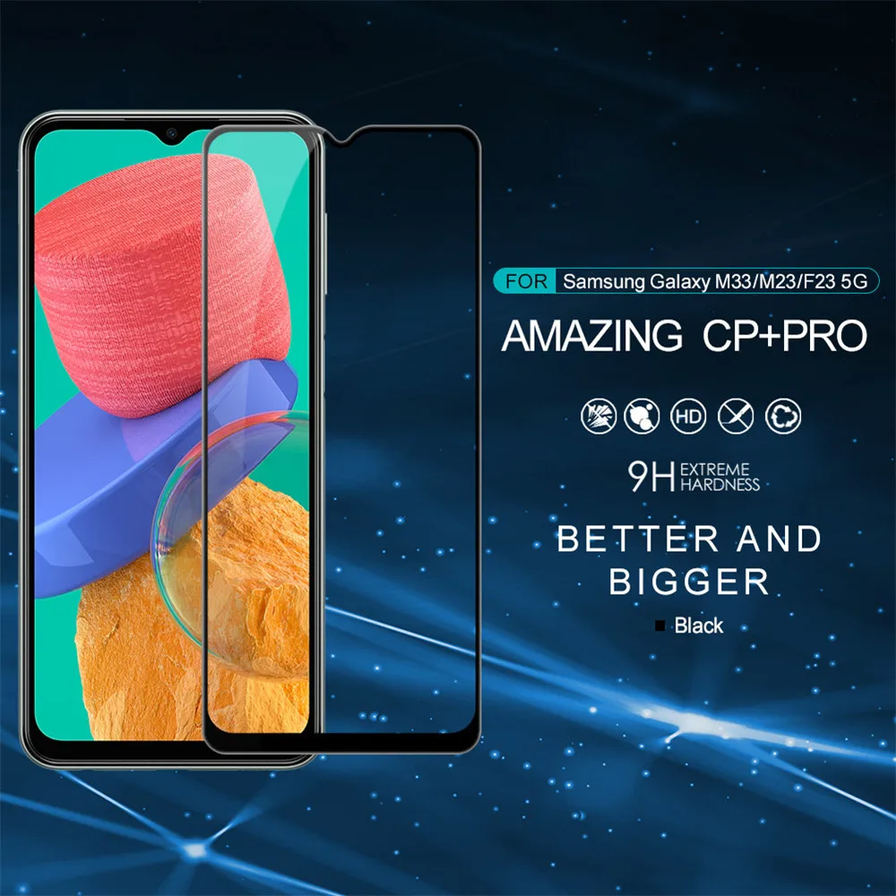 Закаленное стекло Nillkin для Samsung Galaxy M33/M23/F23 5G/M13 4G/F13 4G, полноэкранная защитная пленка CP + PRO 0,3 мм
Закаленное стекло Nillkin для Samsung Galaxy M33/M23/F23 5G/M13 4G/F13 4G, полноэкранная защитная пленка CP + PRO 0,3 мм