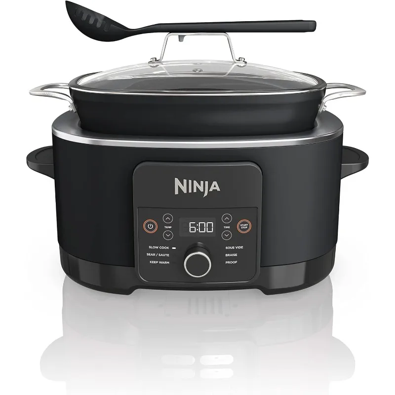 Мультиварка Ninja MC1010 Foodi PossibleCooker PLUS - Sous Vide & Proof 6 в 1, 8,5 кварт, медленная Варка, Голландская духовка и многое другое
Мультиварка Ninja MC1010 Foodi PossibleCooker PLUS - Sous Vide & Proof 6 в 1, 8,5 кварт, медленная Варка, Голландская духовка и многое другое