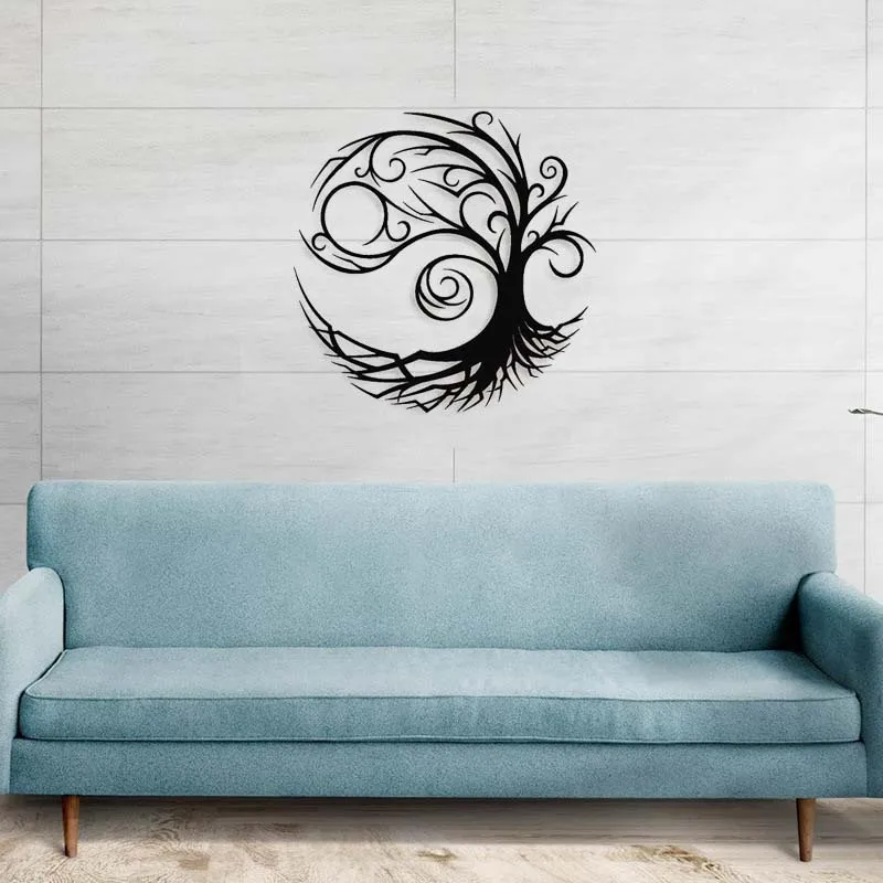 

Stunning Tree of Life Metal Wall Hanging Decor Art Modern Home Decor Adds Artistic Flair Natural Elegance Any Room Wall Decora