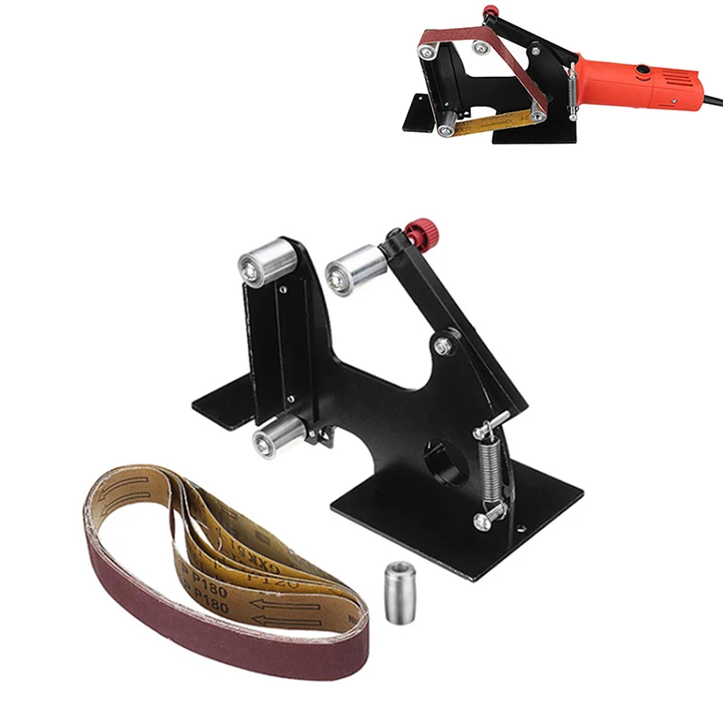 30mm M10 Thread Angle Grinder Adapter Holder Metal Wood Sanding Belt Machine Converter Attachment Abrasive Tool Accessories
30mm M10 Thread Angle Grinder Adapter Holder Metal Wood Sanding Belt Machine Converter Attachment Abrasive Tool Accessories