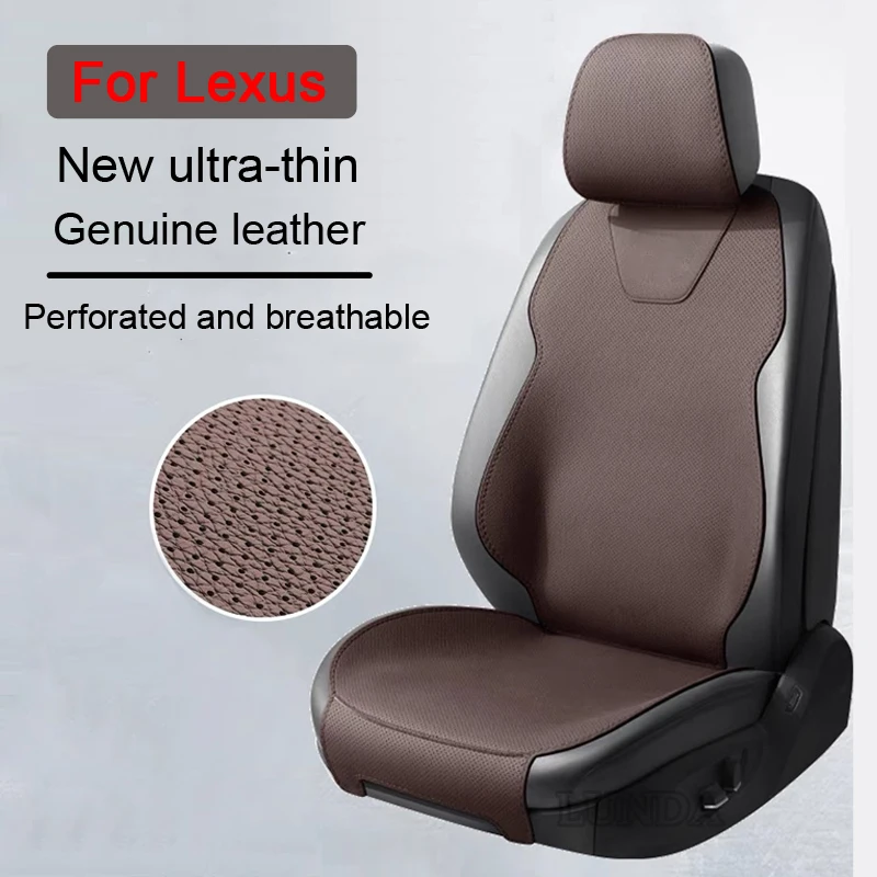 

Ультрамягкий кожаный чехол для автомобильного сиденья, универсальная дышащая подушка на сиденье для Lexus NX GS RX IS ES GX LX RC 200 250 350, аксессуары