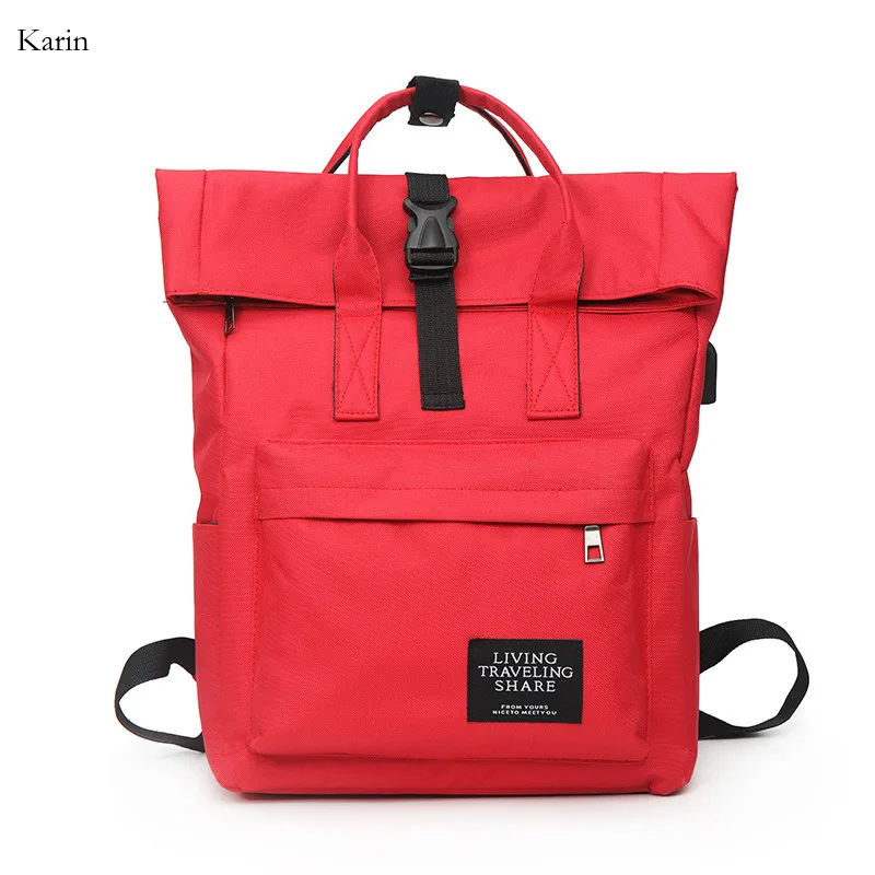 

2024 Casual Multi-color For School Bags Teenage Girls Backpacks Women Large Capacity Oxford Ladies Laptop Backpack