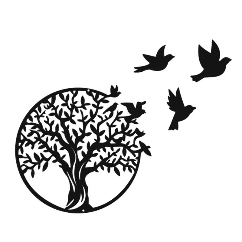 Tree Of Life Metal Wall Art black flying Plaque iron Art Decoration For Balcony Patio Porch Bedroom Living Room Deco for home
Tree Of Life Metal Wall Art black flying Plaque iron Art Decoration For Balcony Patio Porch Bedroom Living Room Deco for home