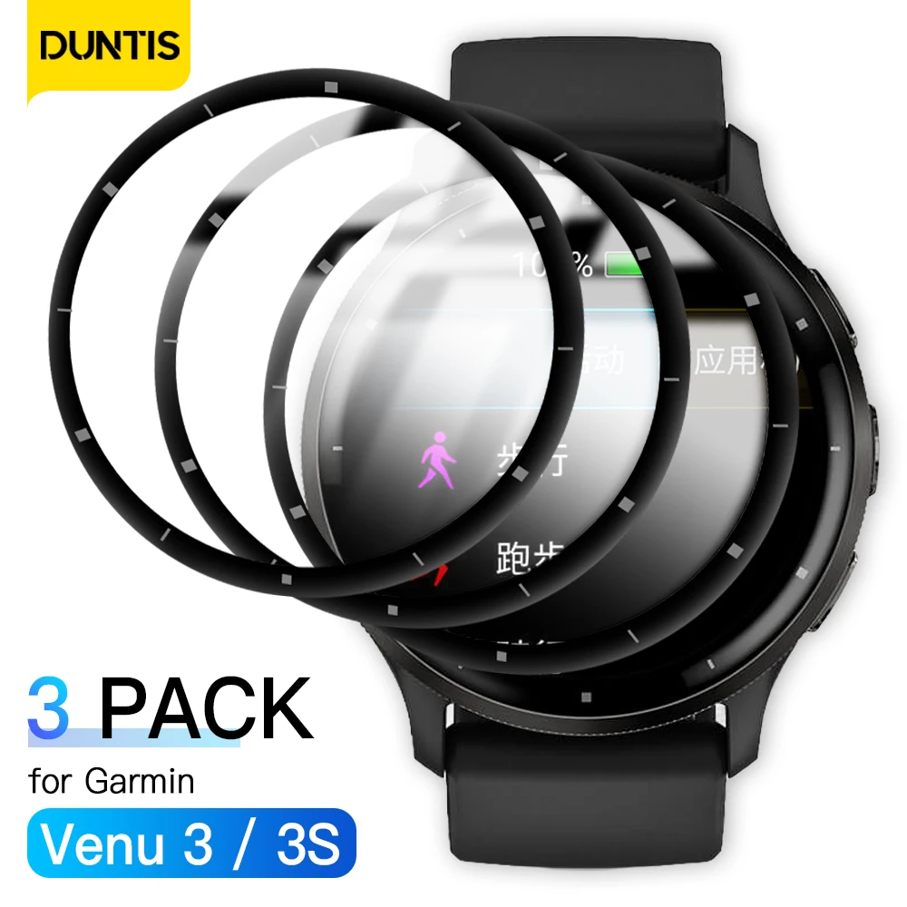 3 Pack For Garmin Venu 3 Screen Protector Anti-scratch Film For Garmin Venu 3S All Around Coverage Protective Film Accessories
3 Pack For Garmin Venu 3 Screen Protector Anti-scratch Film For Garmin Venu 3S All Around Coverage Protective Film Accessories