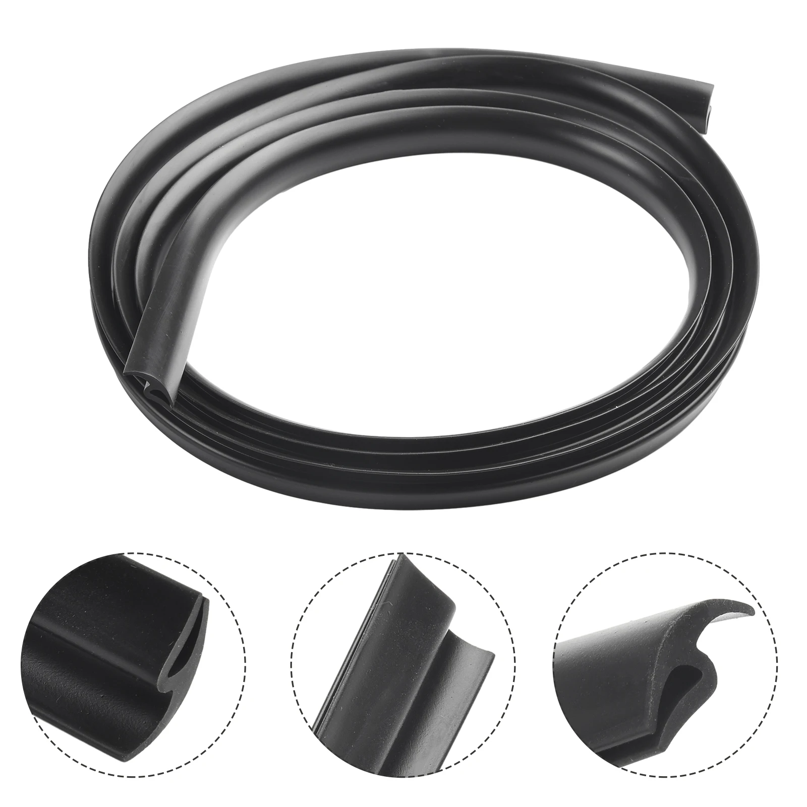2meters Car Edge Weatherstrip Rubber Sealing Windproof Protection Front Windshield Sunroof Sealing Strip Car Decoration Strip
2meters Car Edge Weatherstrip Rubber Sealing Windproof Protection Front Windshield Sunroof Sealing Strip Car Decoration Strip