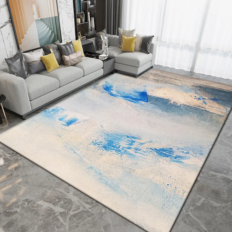 

Modern Living Room Decoration Carpet Luxury Large Area Carpets Non-slip Rugs for Bedroom Washable Floor Mat Office Lounge Rug