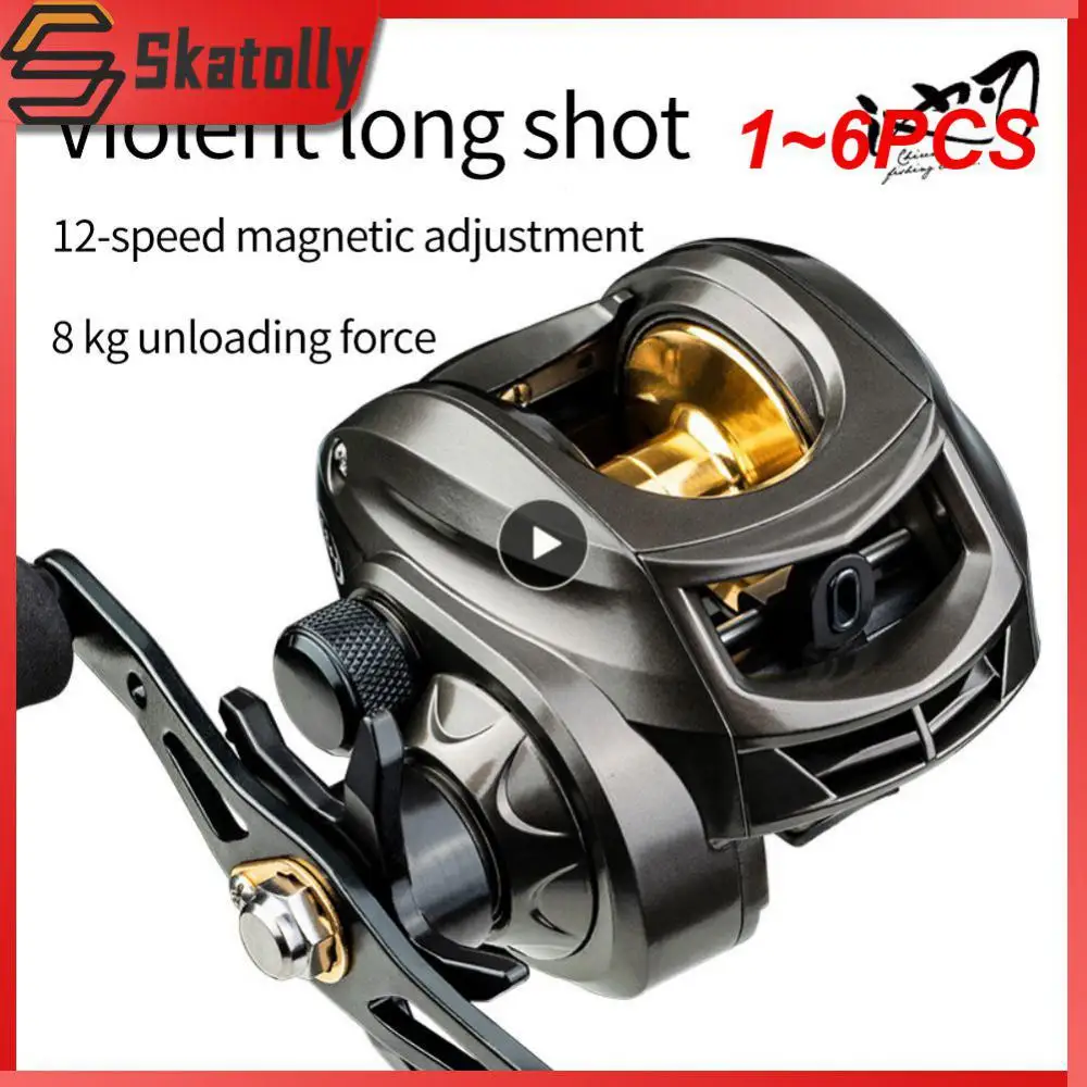 1~6PCS Piscifun Alijoz 300 Low Profile Baitcasting Reel 15KG Max Drag 8+1 Bearings Aluminum Frame Freshwater Saltwater Fishing
1~6PCS Piscifun Alijoz 300 Low Profile Baitcasting Reel 15KG Max Drag 8+1 Bearings Aluminum Frame Freshwater Saltwater Fishing