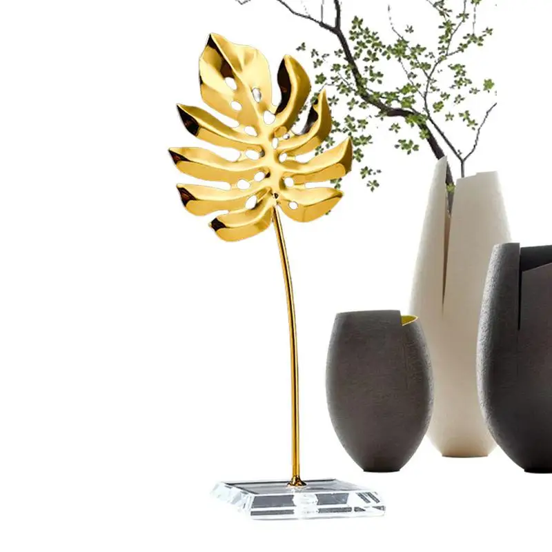 Metal Leaf Decor Desk Leaf Iron Art Decoration Multifunctional Novel Golden Leaf Sculpture Decorative Exquisite Desktop Decor 
Metal Leaf Decor Desk Leaf Iron Art Decoration Multifunctional Novel Golden Leaf Sculpture Decorative Exquisite Desktop Decor