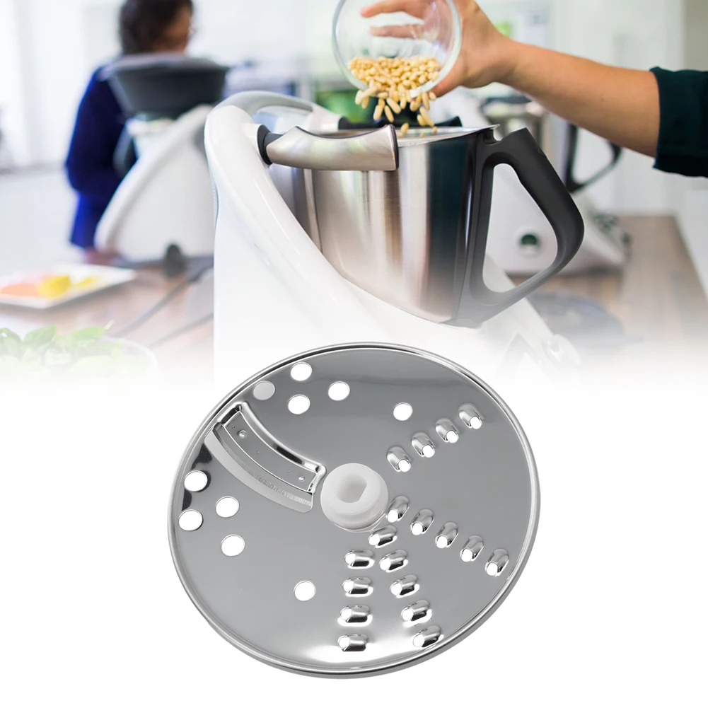 Измельчитель для посуды Thermomix TM5, диаметр головки 115 мм, боковые ломтики, боковые ломтики, диски из нержавеющей стали для измельчения
Измельчитель для посуды Thermomix TM5, диаметр головки 115 мм, боковые ломтики, боковые ломтики, диски из нержавеющей стали для измельчения