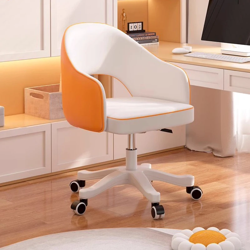 

Computer Ergonomic Office Chairs Recliner Swivel Bedroom Dining Office Chairs Nordic Waiting Chaise De Bureau Armrest Furnitures