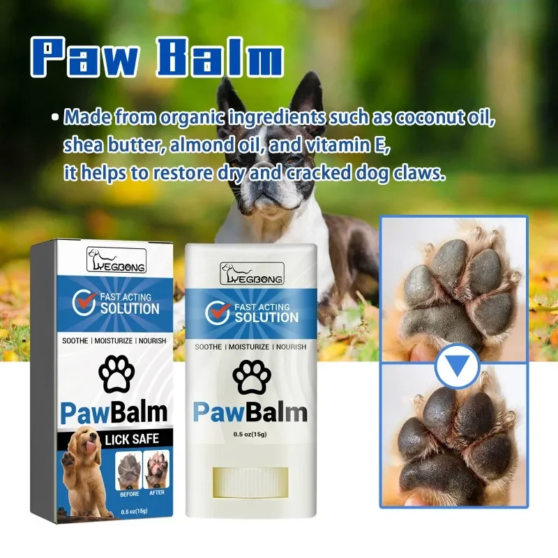 Pet Claw Moisturizing Cream Moisturizes and Repairs Feet Prevent Dry Cracks Dog Claw Pads Meat Pads Dog Claw Applying Cream
Pet Claw Moisturizing Cream Moisturizes and Repairs Feet Prevent Dry Cracks Dog Claw Pads Meat Pads Dog Claw Applying Cream