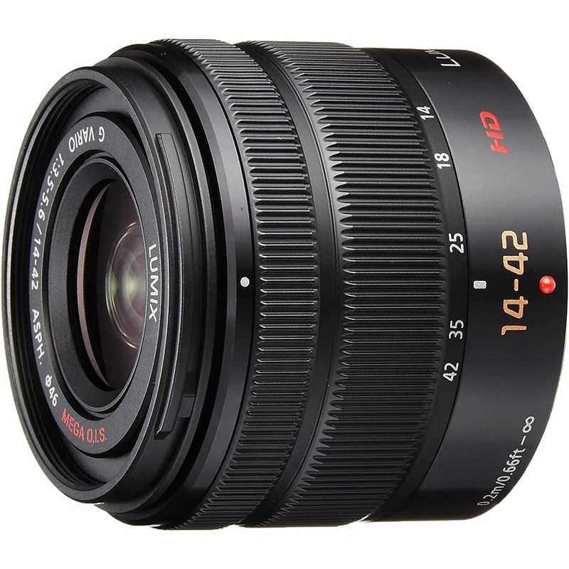 

Panasonic LUMIX G Vario 14-42mm / F3.5-5.6 II ASPH. / MEGA O.I.S. Digital Interchangeable Zoom Lens - H-FS1442A