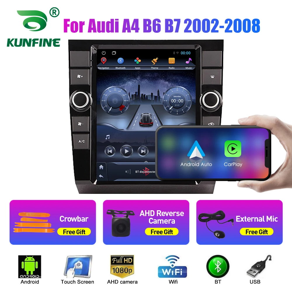 9.7 Inch Tesla Style 2 Din Android Car Radio For Audi A4 B6 B7 2002-2008 Stereo Car Multimedia Video Player DVD GPS Navigation
9.7 Inch Tesla Style 2 Din Android Car Radio For Audi A4 B6 B7 2002-2008 Stereo Car Multimedia Video Player DVD GPS Navigation