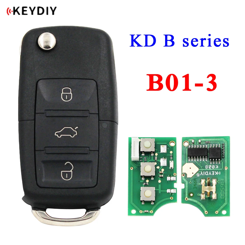 KEYDIY B series B01-3 3 Button Universal Remote Control for KD900 URG200 KD-X2 Mini KD KD-MAX to Generate New Remote for Car
KEYDIY B series B01-3 3 Button Universal Remote Control for KD900 URG200 KD-X2 Mini KD KD-MAX to Generate New Remote for Car