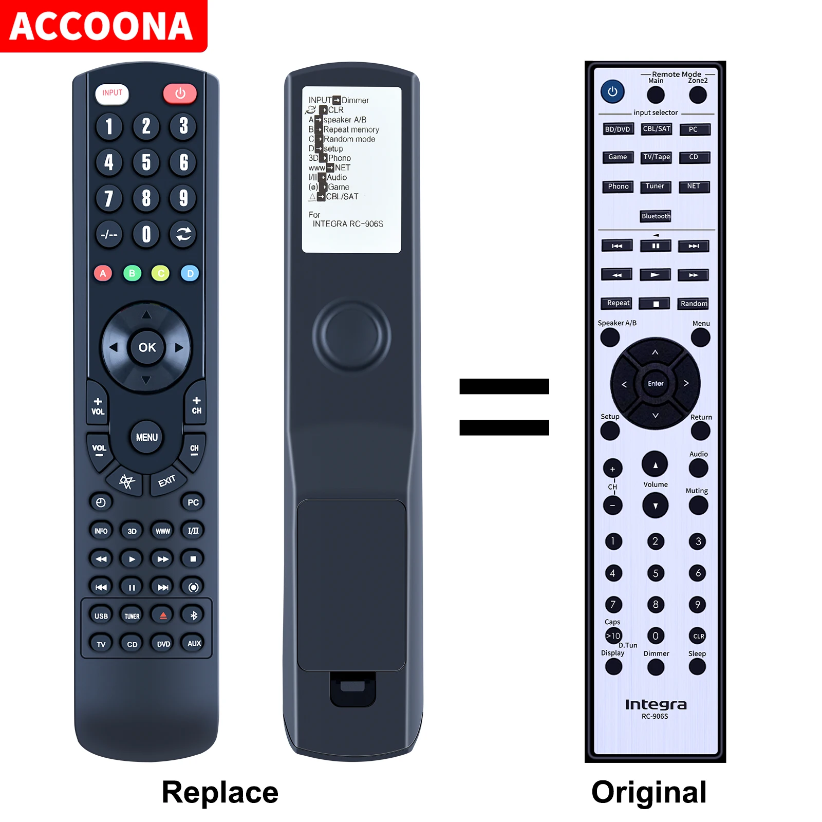 Remote Control For Integra RC-906S DTM-7 DTM-6 DTM-40.7 Network Audio/Video AV Stereo Receiver
Remote Control For Integra RC-906S DTM-7 DTM-6 DTM-40.7 Network Audio/Video AV Stereo Receiver