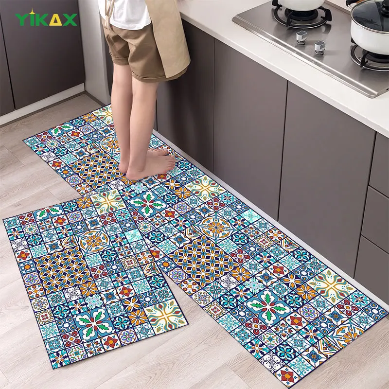 Boho Nordic Anti-Slip Persian Rug Pattern Kitchen Mat Carpet Rugs House Bath Entrance Antifouling Doormat Modern Home Decor
Boho Nordic Anti-Slip Persian Rug Pattern Kitchen Mat Carpet Rugs House Bath Entrance Antifouling Doormat Modern Home Decor