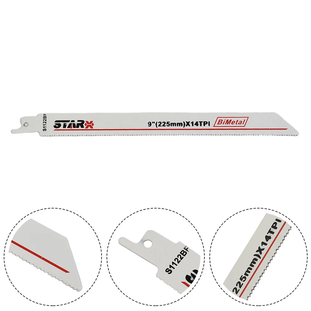 Shank 9\\\\\\\" Inch 225mm Saw Blade 14T BI-Metal Metal Wood Cutting Home Reciprocating Flexible For Bosch Makita Hot 1Pcs
Shank 9\\\\\\\" Inch 225mm Saw Blade 14T BI-Metal Metal Wood Cutting Home Reciprocating Flexible For Bosch Makita Hot 1Pcs