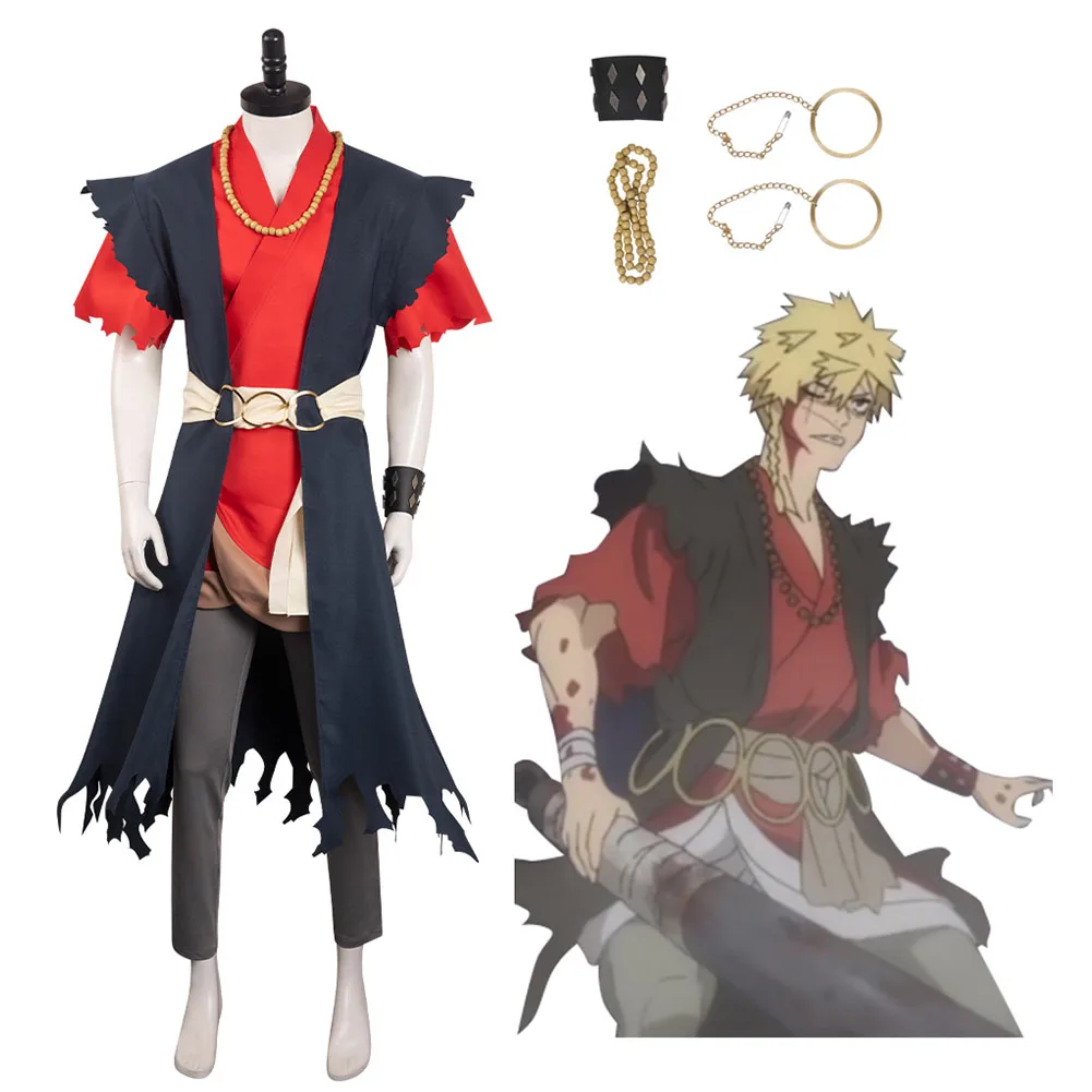 Choubei Aza Cosplay Costume Anime Hell‘s Paradise Jigoku Raku Role Play Coat Pants Adult Man Halloween Carnival Party Suit
Choubei Aza Cosplay Costume Anime Hell‘s Paradise Jigoku Raku Role Play Coat Pants Adult Man Halloween Carnival Party Suit