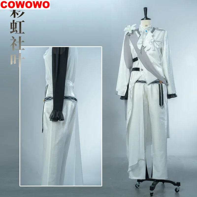 

COWOWO Vtuber Nijisanji Kanae Game Suit Gorgeous Handsome Uniform Cosplay Costume Halloween Carnival Party Role Play Outfit