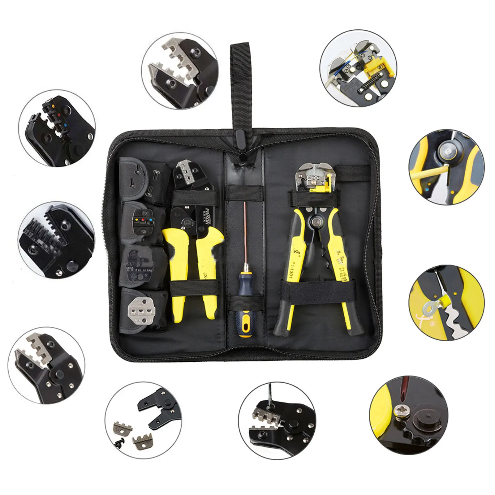 Terminal Pliers Bootlace Wire Strippers Ratcheting Engineering Multifunctional Crimpers Crimper Crimping Wire Tool Ferrule
Terminal Pliers Bootlace Wire Strippers Ratcheting Engineering Multifunctional Crimpers Crimper Crimping Wire Tool Ferrule