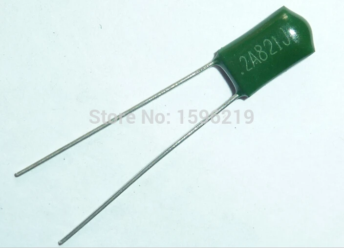100 шт. Майларовый пленочный конденсатор 100 в 2A821J 820pF 0.82nF 2A821 5% полиэфирный пленочный конденсатор
100 шт. Майларовый пленочный конденсатор 100 в 2A821J 820pF 0.82nF 2A821 5% полиэфирный пленочный конденсатор