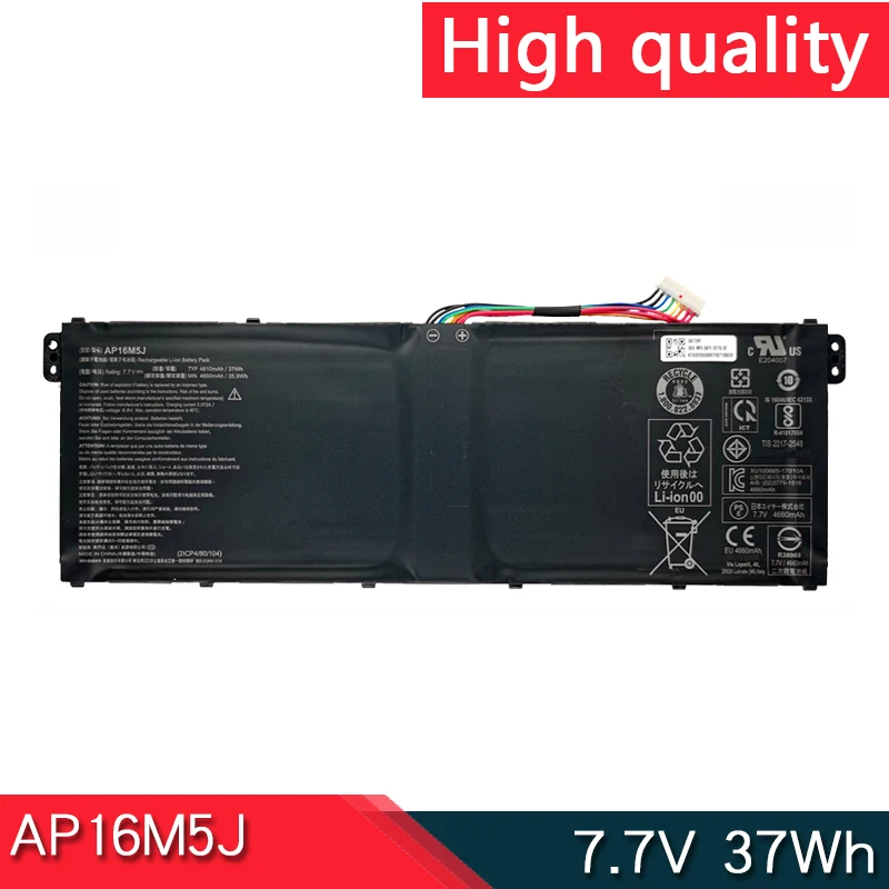 

NEW AP16M5J 7.7V 37Wh Laptop Battery For Acer Aspire 1 A114-31 Aspire 3 A314-31 A315-21 A315-51 Aspire 5 A515-51 2ICP4/80/104