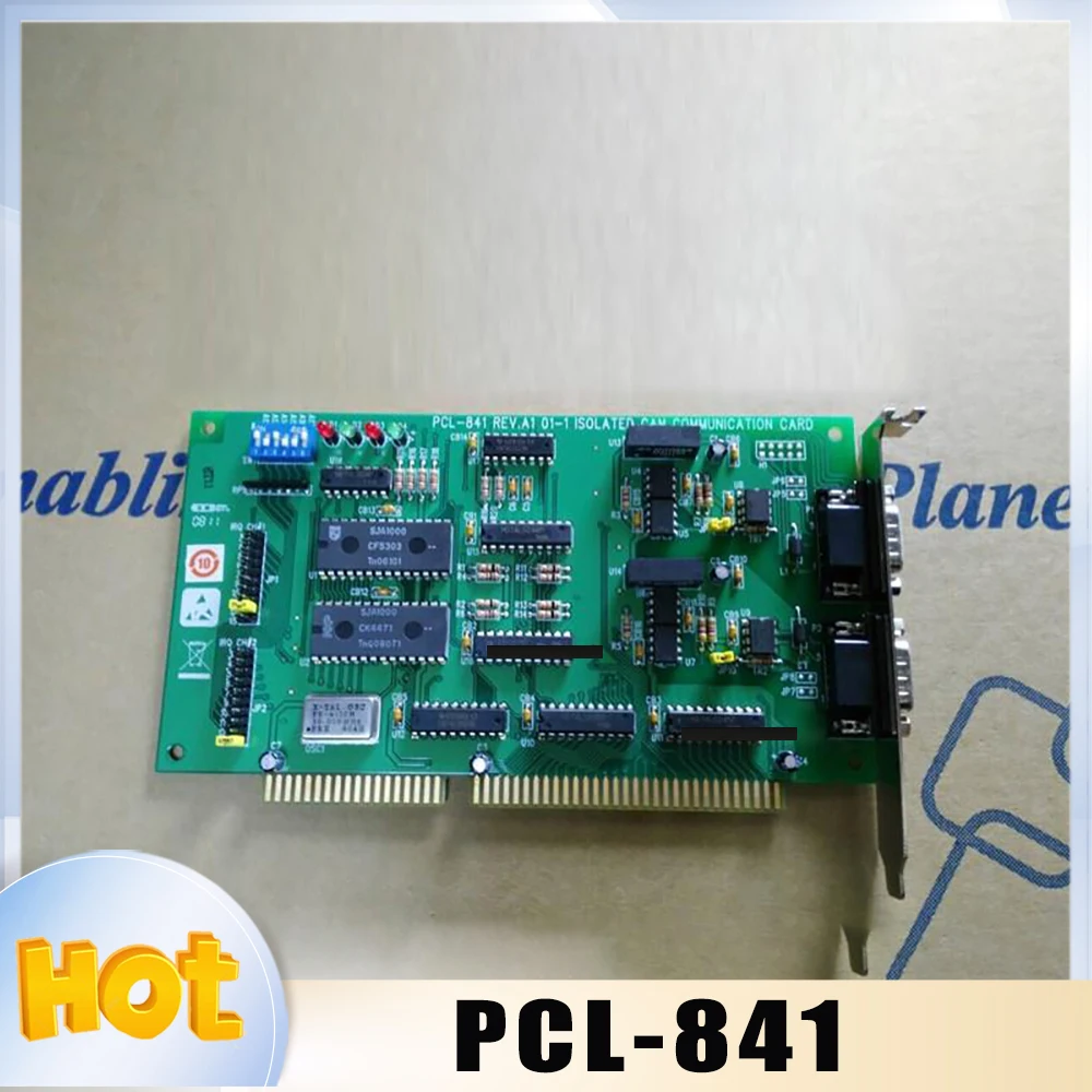 For Advantech PCL-841-A2E PCL-841 2-port isolation protection CAN Bus Protocol ISA card
For Advantech PCL-841-A2E PCL-841 2-port isolation protection CAN Bus Protocol ISA card