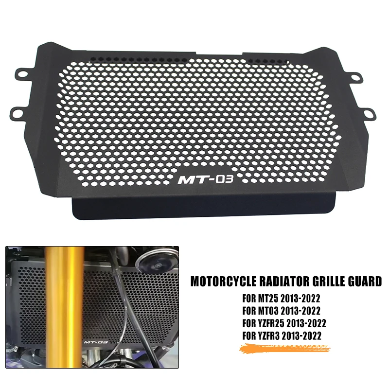 For Yamaha MT03 MT25 MT-03 MT-25 YZFR3 YZFR25 R25 R3 2013-2022 2020 Motorcycle Radiator Grille Guard Cover Protector Fuel Tank
For Yamaha MT03 MT25 MT-03 MT-25 YZFR3 YZFR25 R25 R3 2013-2022 2020 Motorcycle Radiator Grille Guard Cover Protector Fuel Tank
