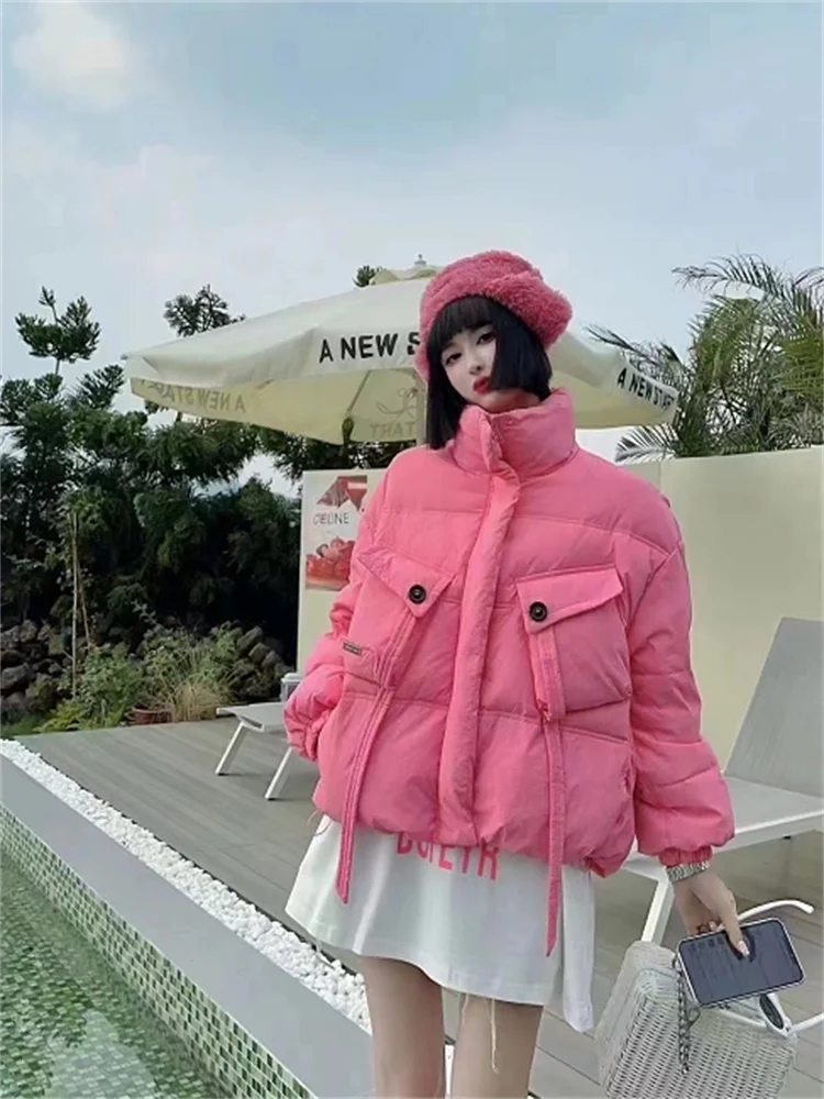 Women Down Jacket big pocket Casual White Duck Down Jackets Autumn Winter Warm Coats And Parkas tide Female Outwear
Women Down Jacket big pocket Casual White Duck Down Jackets Autumn Winter Warm Coats And Parkas tide Female Outwear